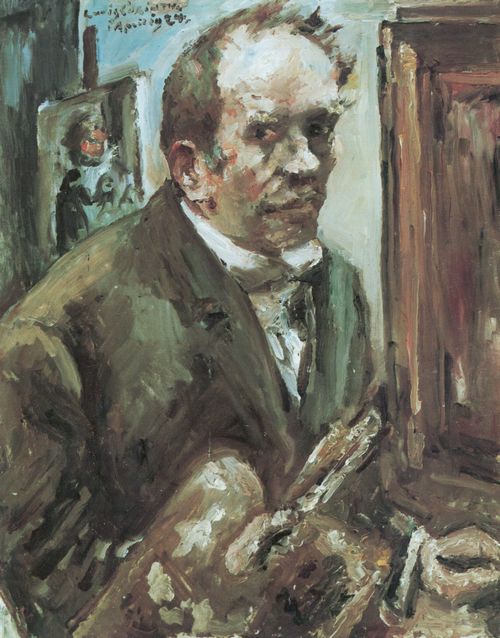 Corinth, Lovis: Selbstportr�t mit Palette