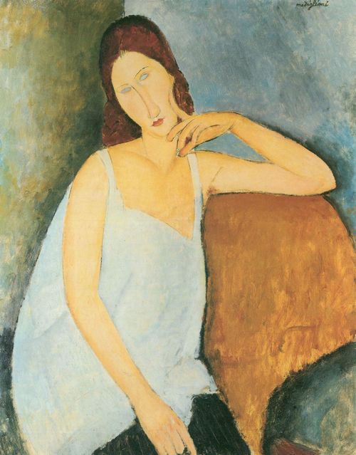 Modigliani, Amedeo: Bildnis Jeanne H�buterne (II)