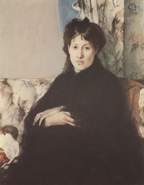 Morisot, Berthe: Portr�t von Mme Pontillon