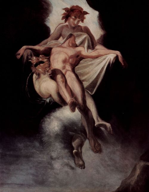F�ssli, Johann Heinrich: Der Schlaf und der Tod tragen den K�rper des Sarpedon nach Lykien
