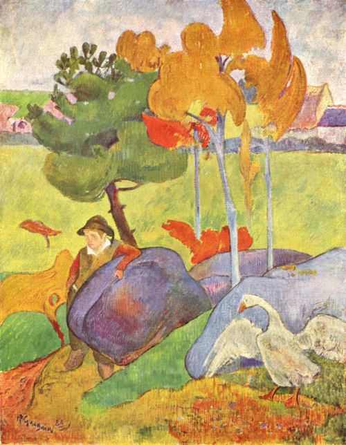 Gauguin, Paul: Bretonischer G�nsehirt