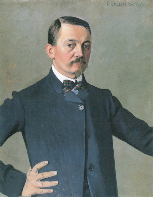 Vallotton, F�lix: Selbstbildnis