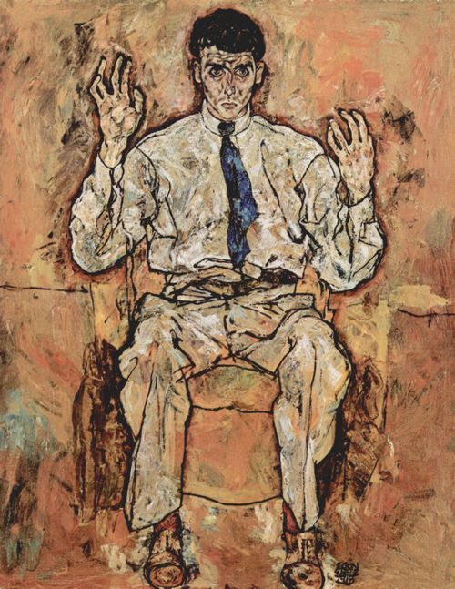 Schiele, Egon: Portr�t des Albert Paris von G�tersloh