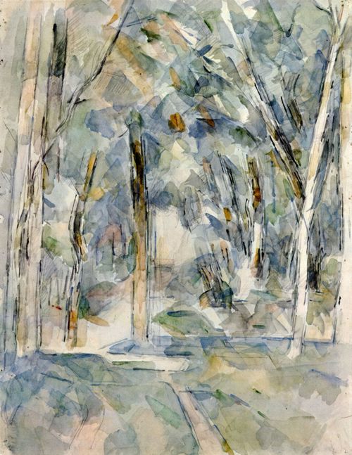 C�zanne, Paul: Baumallee