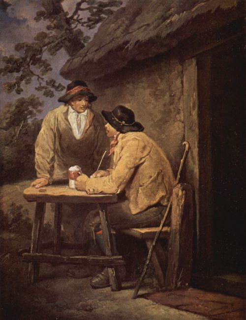 Morland, George: Vor dem Wirtshaus