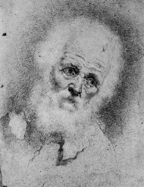 Allori, Cristofano: Kopf des Hl. Manetti