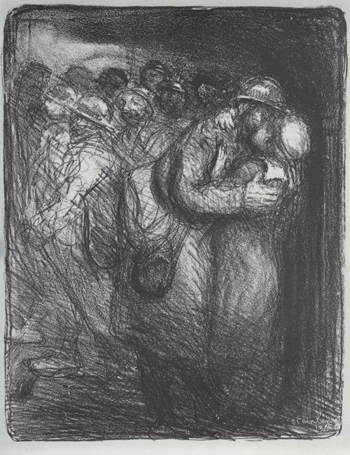 Steinlen, Theophile Alexandre: Der Abschied