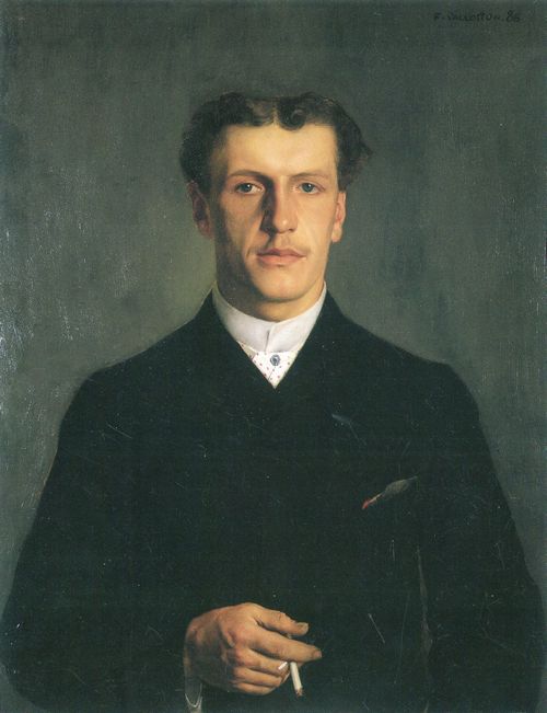 Vallotton, F�lix: Bildnis des Bruders Paul Vallotton