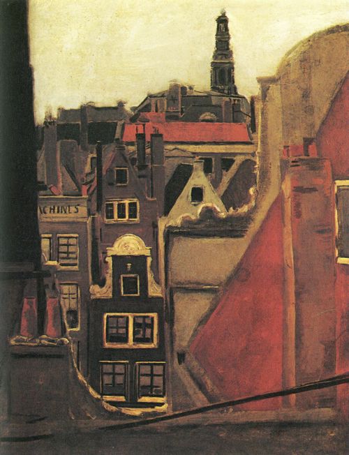 Liebermann, Max: Giebel in Amsterdam