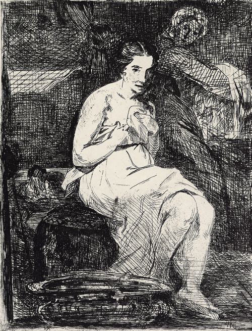 Manet, Edouard: Die Toilette