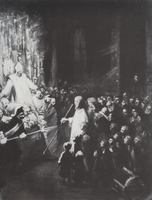 Steinlen, Theophile Alexandre: Der Eindringling