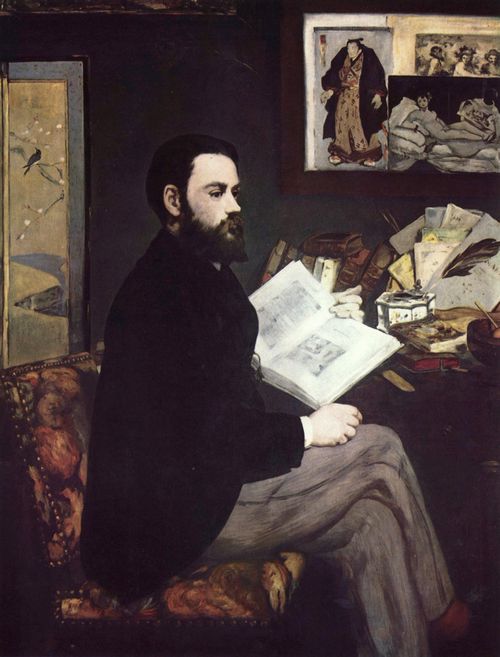 Manet, Edouard: Portr�t des �mile Zola