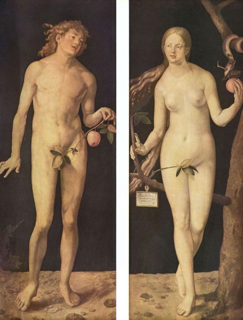 D�rer, Albrecht: Adam und Eva