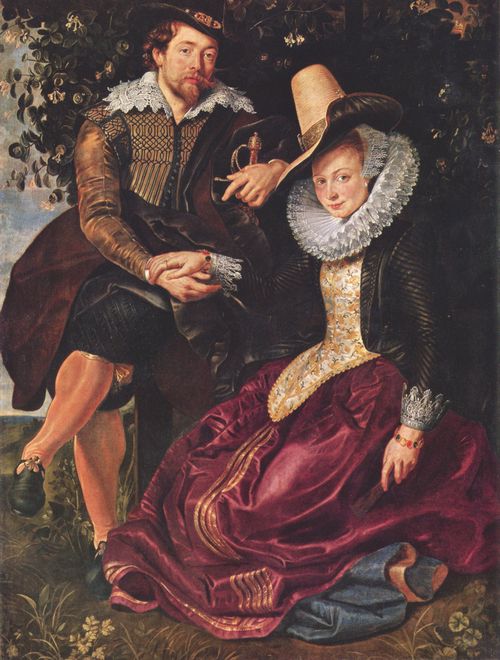 Rubens, Peter Paul: Selbstportr�t des Malers mit seiner Frau Isabella Brant in der Gei�blattlaube