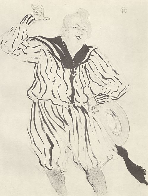 Toulouse-Lautrec, Henri de: In der Bar Le Star, Das Matrosenlied
