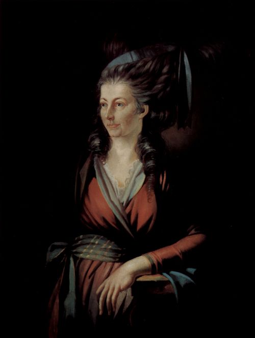 F�ssli, Johann Heinrich: Portr�t der Maria Hess