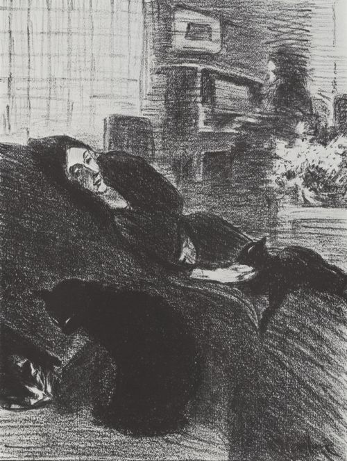Steinlen, Theophile Alexandre: Ruhepause