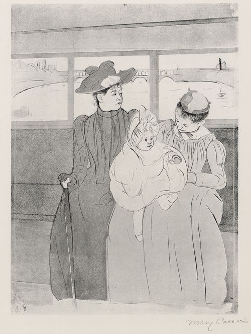 Cassatt, Mary: Die Stra�enbahn