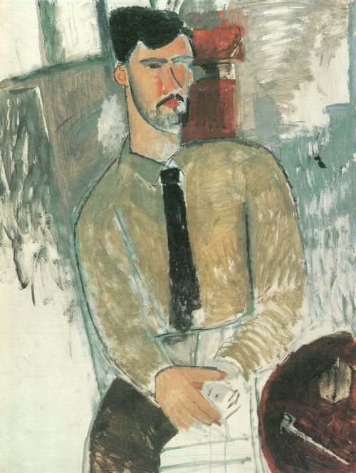 Modigliani, Amedeo: Bildnis Henri Laurens