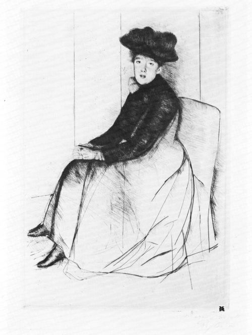 Cassatt, Mary: Nachdenklich