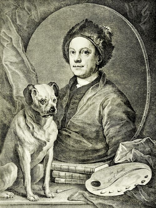 Hogarth, William: Selbstportr�t