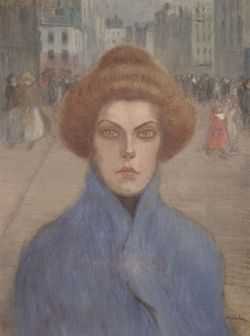 Steinlen, Theophile Alexandre: Auf dem Weg nach Hause