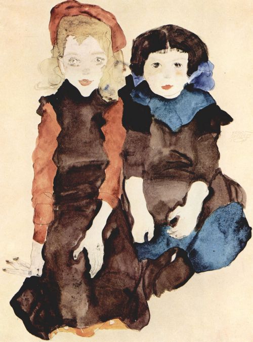 Schiele, Egon: M�dchen