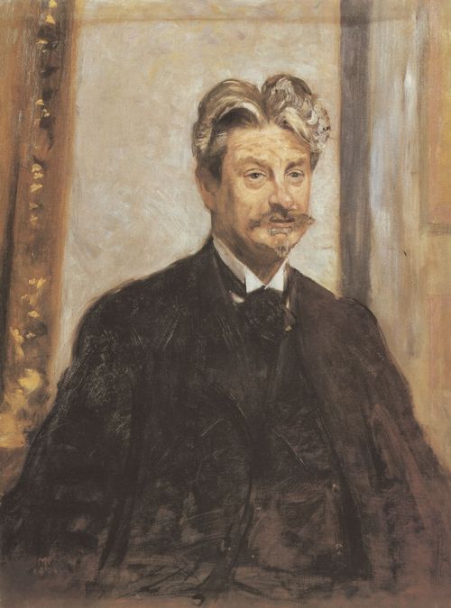 Klinger, Max: Bildnis Dr. Georg Brandes
