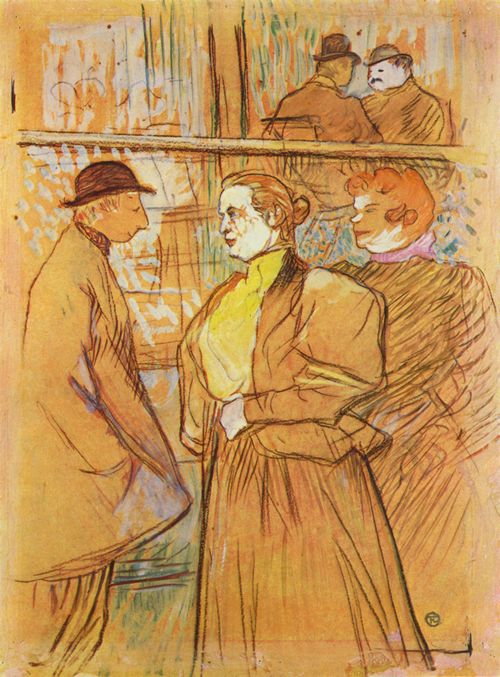 Toulouse-Lautrec, Henri de: Im Moulin Rouge