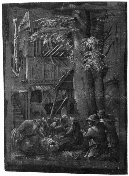 Altdorfer, Albrecht (Kopist): Anbetung der Hirten