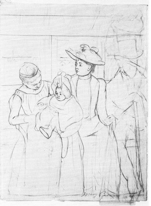Cassatt, Mary: Im Omnibus