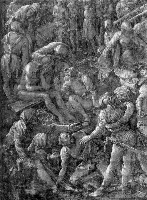 D�rer, Albrecht: »Der Gro�e Kalvarienberg«, Detail