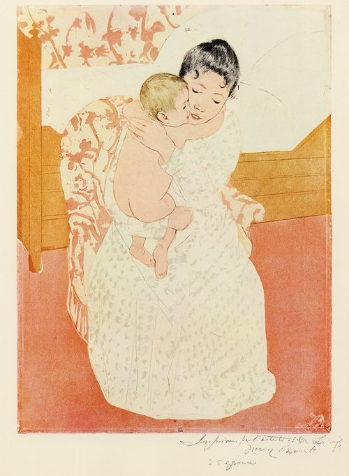 Cassatt, Mary: M�tterliche Z�rtlichkeit