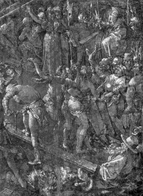 D�rer, Albrecht: »Der Gro�e Kalvarienberg«, Detail