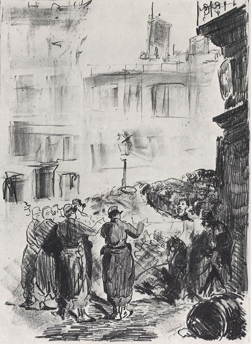 Manet, Edouard: Die Barrikade