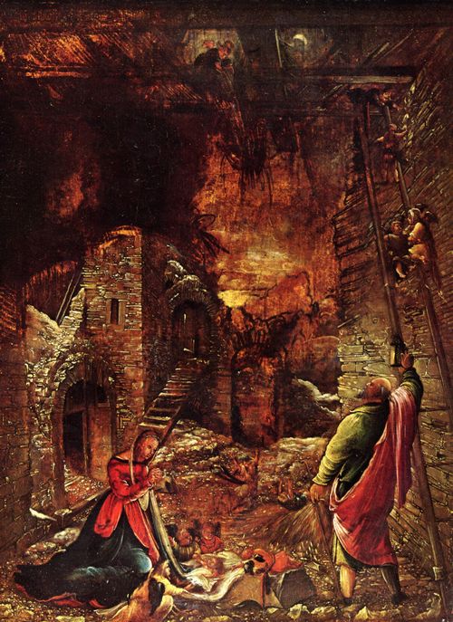 Altdorfer, Albrecht: Geburt Christi