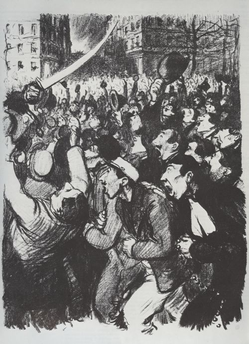 Steinlen, Theophile Alexandre: Schlagende Argumente