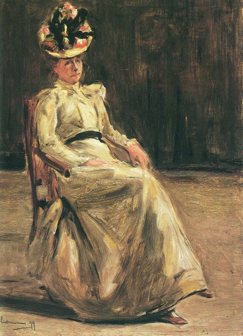 Liebermann, Max: Damenbildnis
