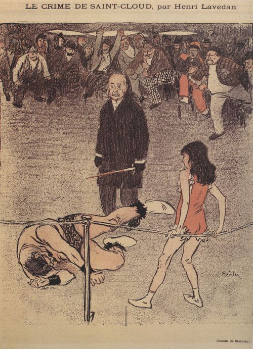 Steinlen, Theophile Alexandre: Gil Blas, Titel nicht zuzuordnen