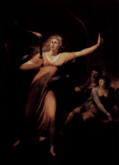 F�ssli, Johann Heinrich: Die schlafwandelnde Lady Macbeth