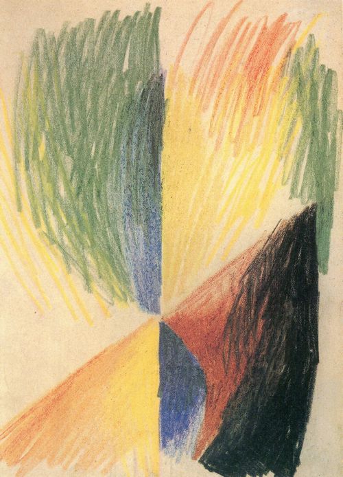 Macke, August: Abstrakte Formen (XIV)