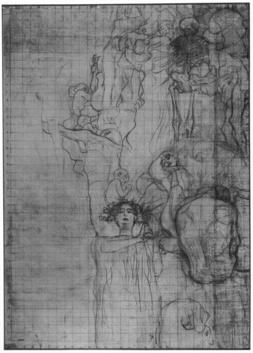 Klimt, Gustav: Entwurf f�r den ersten Zustand des Facult�tsbildes »Medizin«