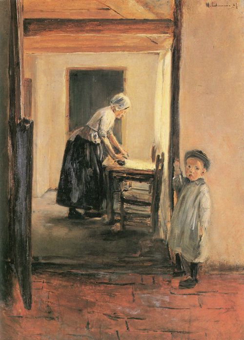 Liebermann, Max: Die Pl�tterin