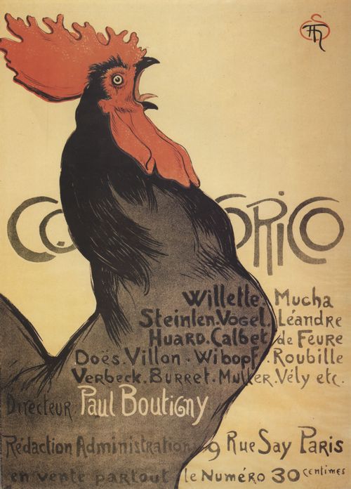Steinlen, Theophile Alexandre: Cocorico