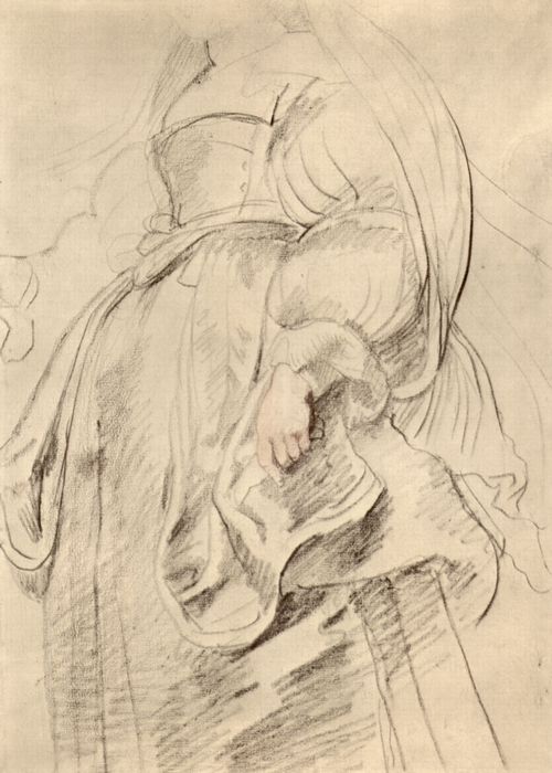Rubens, Peter Paul: Gewandstudie