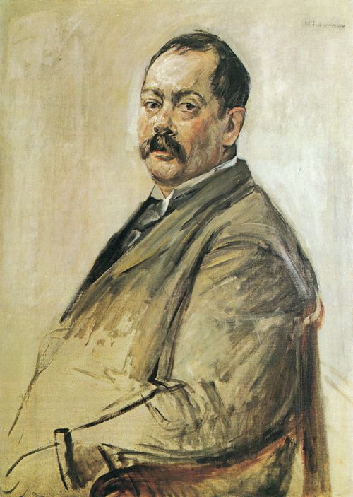 Liebermann, Max: Bildnis des Malers Lovis Corinth
