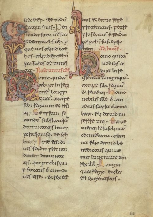 Unbekannter Buchmaler des Vatikans: Fragment aus dem »Martyrologium-Regula S. Benedicti«