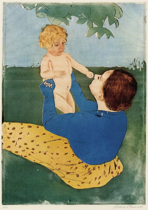 Cassatt, Mary: Unter dem Kastanienbaum
