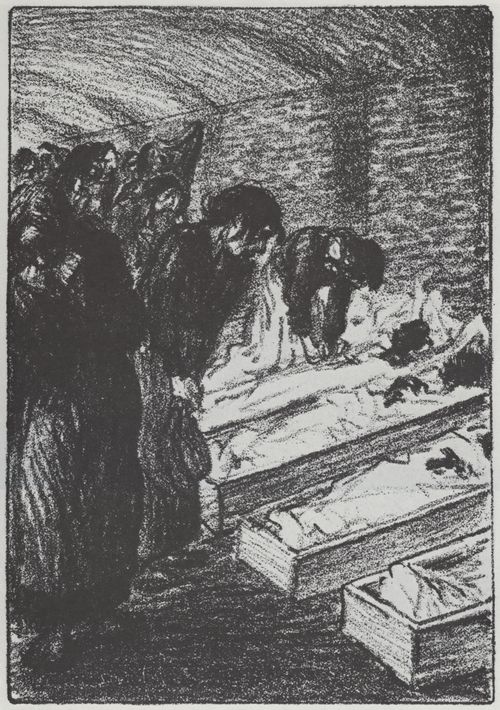 Steinlen, Theophile Alexandre: Identifizierung der Toten