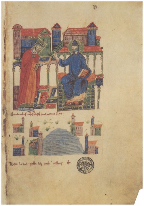 Unbekannter Buchmaler des Vatikans: Fragment aus dem »Codex Benedictus«